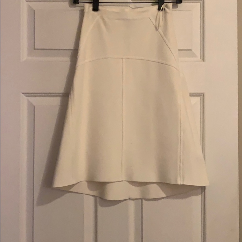 Creamy bondage skirt